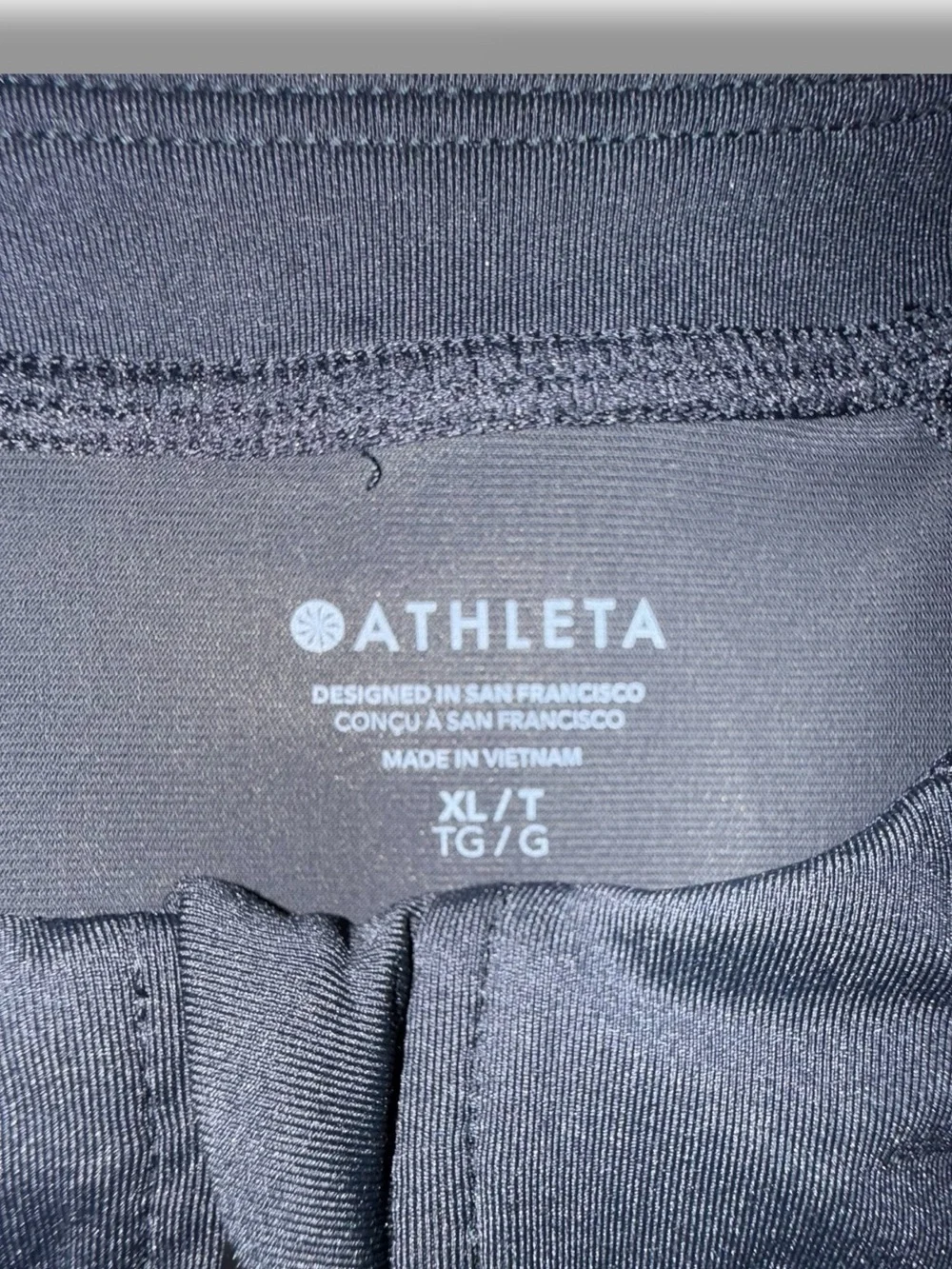 ATHLETA Women’s Sun Shield One Piece Rashguard - Black XL Tall